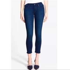 PAIGE Verdugo Crop Jeans TRANSCEND DENIM in Cameron Wash. Size 29